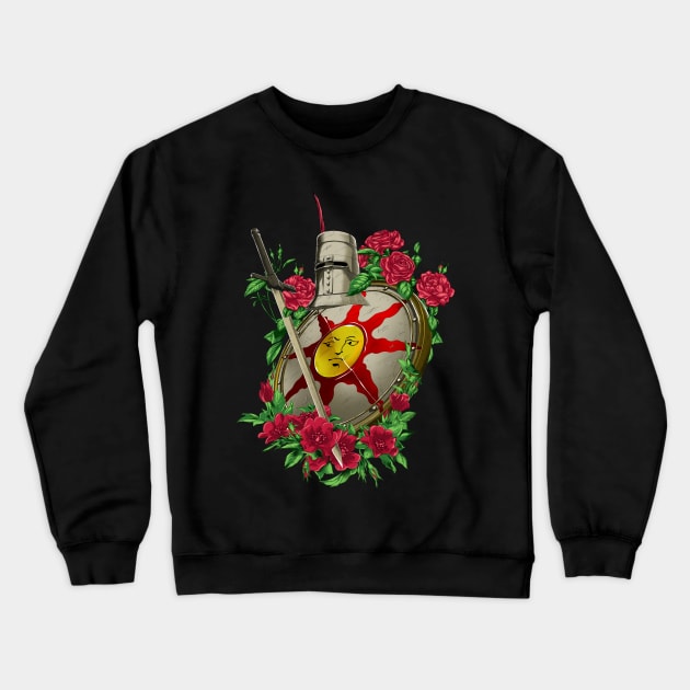 Hello Sun Knight (Alternate) Crewneck Sweatshirt by manoystee